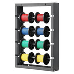 VEVOR Wire Spool Rack, 4 Adjustable Rods, Cold-Rolled Steel Wire Spool Holder Wall Mounted for Multi-Spools, Wiring Storage, 68kg / 150 lbs Capacity Cable Dispenser, for Electrical Industrial Retail Use