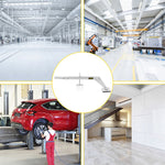 VEVOR Dent Pull Lever Bar 6 Claw Hook Portable Dent Pull Bar Aluminum Alloy Dent Puller Single Leg Lifter for Car Dent Repairing