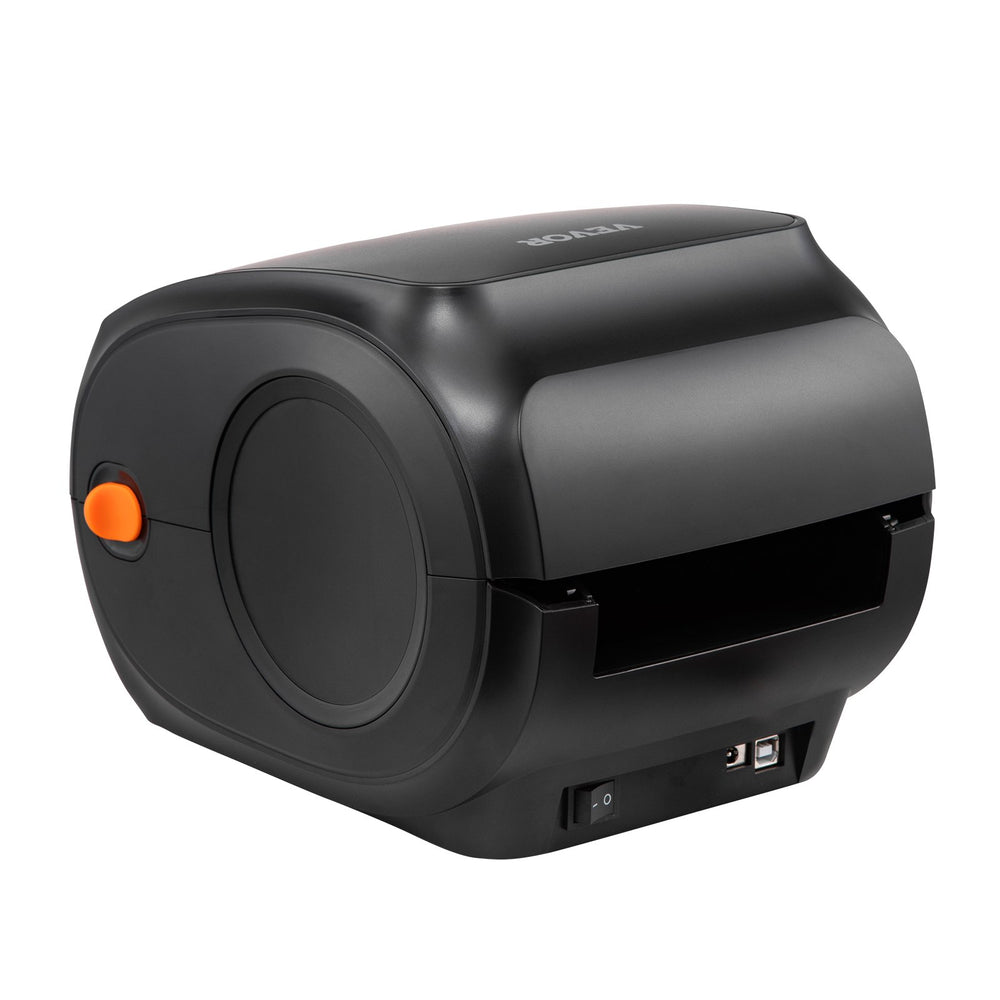 VEVOR Thermal Label Printer, 300DPI for 4x6 Mailing Packages, Wireless Bluetooth & Automatic Label Recognition, Support Windows/MacOS/Linux/Android/IOS, Compatible with Amazon, eBay, Etsy,etc
