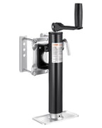 VEVOR Trailer Jack, 2000 lbs Dynamic Load Capacity, Heavy Duty Swivel Bolt-on Trailer Jack, 10" Lift Trailer Jack Stand with Handle for RV Trailer, Horse Trailer, Utility Trailer, and Yacht Trailer