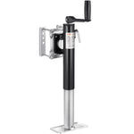 VEVOR Trailer Jack, 2000 lbs Dynamic Load Capacity, Heavy Duty Swivel Bolt-on Trailer Jack, 10" Lift Trailer Jack Stand with Handle for RV Trailer, Horse Trailer, Utility Trailer, and Yacht Trailer