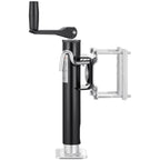 VEVOR Trailer Jack, 2000 lbs Dynamic Load Capacity, Heavy Duty Swivel Bolt-on Trailer Jack, 10" Lift Trailer Jack Stand with Handle for RV Trailer, Horse Trailer, Utility Trailer, and Yacht Trailer
