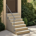 VEVOR 149.9 cm Handrails for Outdoor Steps Staircase for Porch Deck Side-mount