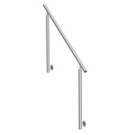 VEVOR 149.9 cm Handrails for Outdoor Steps Staircase for Porch Deck Side-mount
