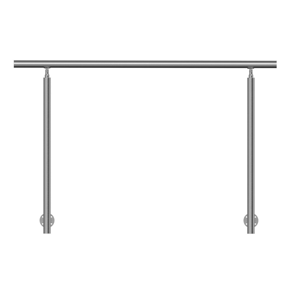 VEVOR 149.9 cm Handrails for Outdoor Steps Staircase for Porch Deck Side-mount