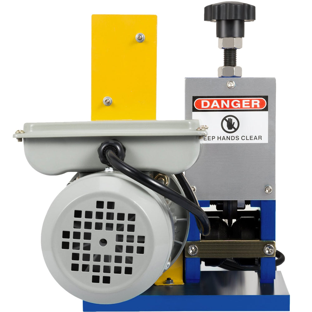 VEVOR Electric Wire Stripping Machine  Φ1.5mm~Φ25mm 180W Portable Automatic Wire Stripper Cable Single Phase Wire Stripping Machine with An Extra Blade for Scrap Copper Recycling