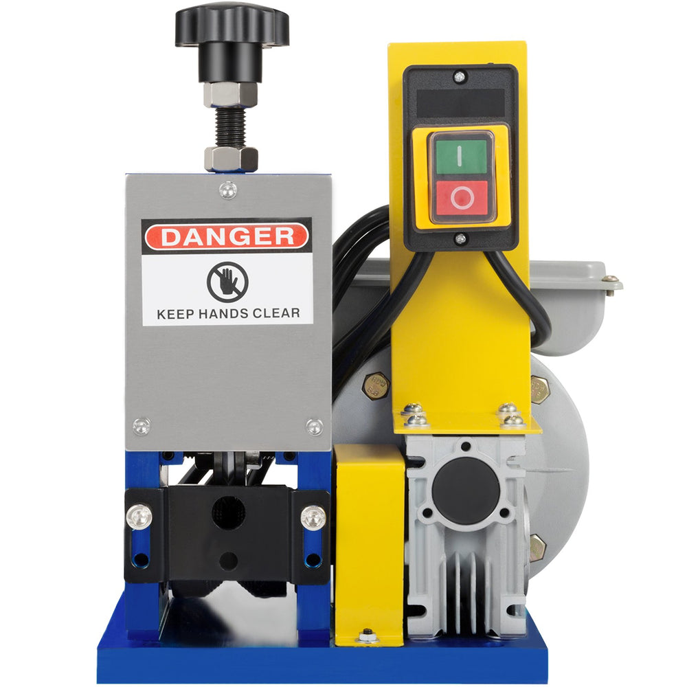 VEVOR Electric Wire Stripping Machine  Φ1.5mm~Φ25mm 180W Portable Automatic Wire Stripper Cable Single Phase Wire Stripping Machine with An Extra Blade for Scrap Copper Recycling