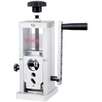 VEVOR Manual Wire Stripping Machine, 1.5mm-40mm Copper Stripper with Hand Crank or Drill Powered, Visible Stripping Depth Reference, Portable Aluminum Frame Wire Peeler for Scrap Copper Recycling
