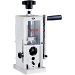 VEVOR Manual Wire Stripping Machine, 1.5mm-40mm Copper Stripper with Hand Crank or Drill Powered, Visible Stripping Depth Reference, Portable Aluminum Frame Wire Peeler for Scrap Copper Recycling
