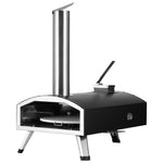 VEVOR 30.5 cm Outdoor Pizza Oven Portable Wood Pellet Pizza Oven Iron Spray Camping