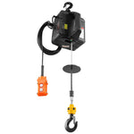 VEVOR 3-in-1 Portable Electric Hoist Winch 499 kg Wired/Wireless Remote Control