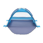 VEVOR Beach Tent Sun Shelter for 3 Person, UPF 50+ Protection, Portable Sun Shade Canopy with Carrying Bag & Sand Pockets, Lightweight and Easy Setup Beach Umbrella for Camping Fishing Outdoor Picnic