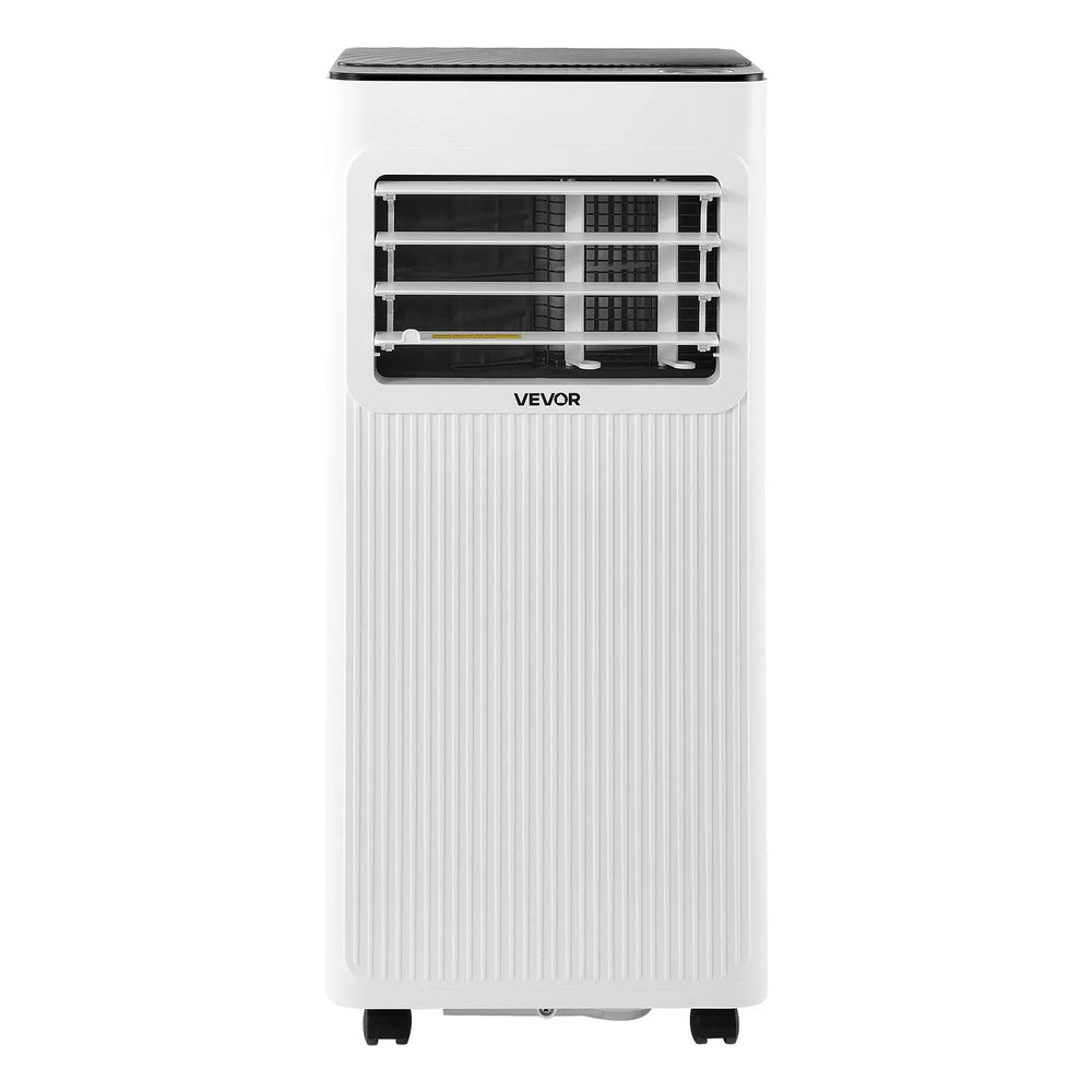 VEVOR Portable Air Conditioner, 7000 BTU 2kW 3-in-1 Standing Cooling Ac Unit, LED Touch Panel & Remote Control, 24h Timer, Cooling/Dehumidifier/Fan Mode for Room Indoor, White, Energy Efficiency: A