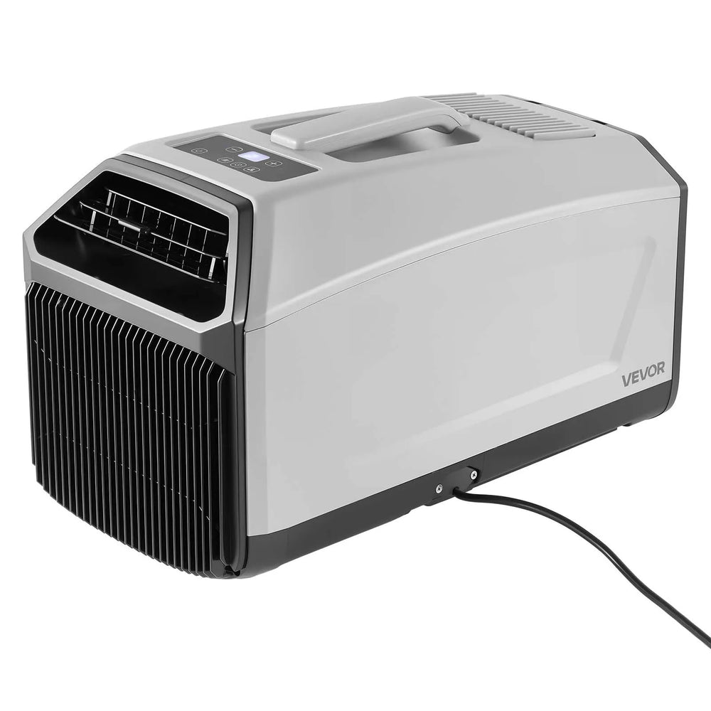 VEVOR Portable Camping Air Conditioner 3340 BTU, Tent AC Unit with Hose, Remote & Touch Control, 16-32 ℃ Adjustable, 150 m³/h High Airflow, Low Noise, Ideal for Tent, RV, Outdoor Cooling, Dark Grey