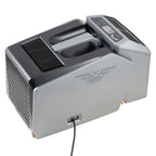 VEVOR Portable Camping Air Conditioner 4850 BTU, Dual Hose Split Tent AC Unit with Remote & Touch Control, 16–32°C Adjustable, 200 m³/h Airflow, 58dB Low Noise, for RV, Outdoor Cooling, Dark Grey