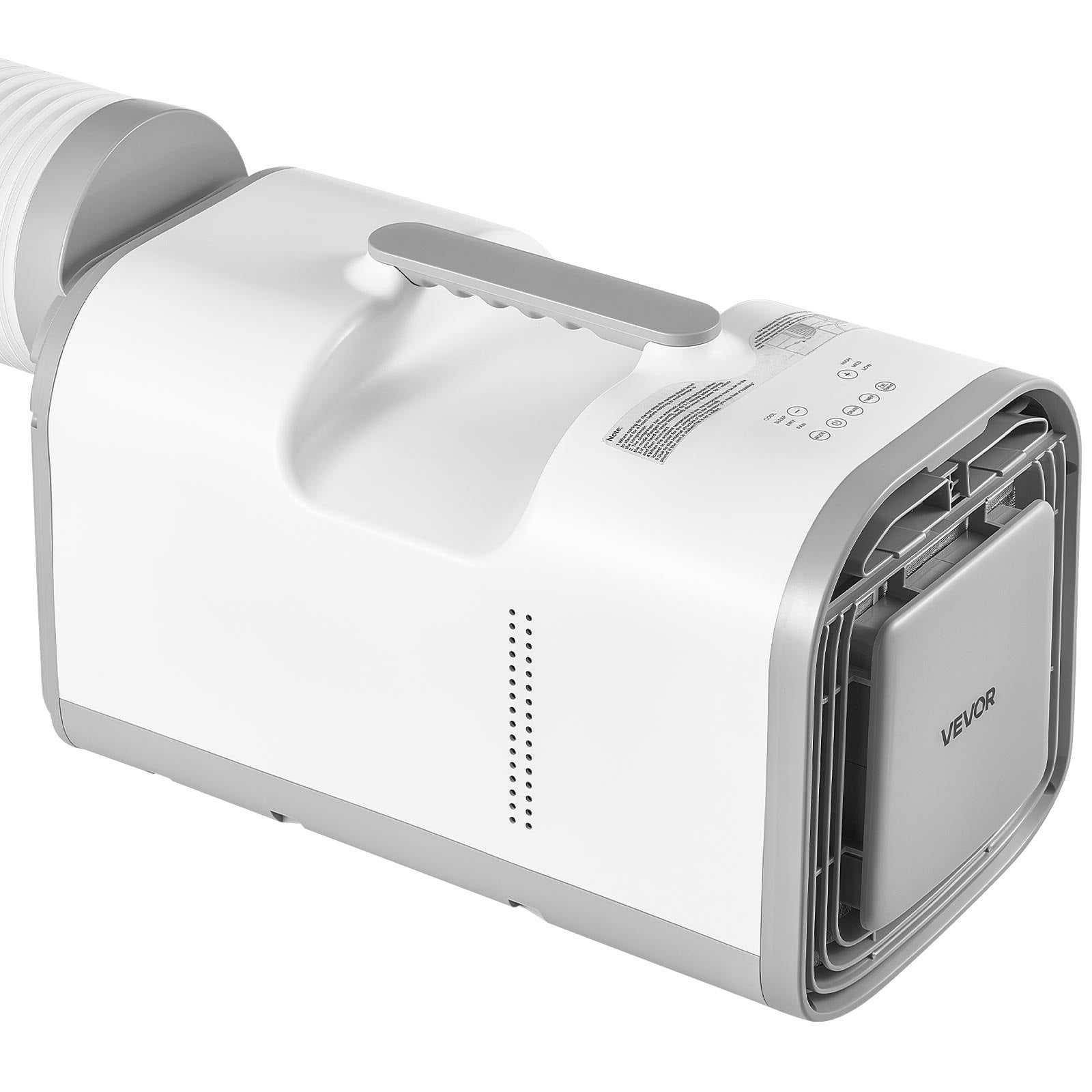 VEVOR Portable Camping Air Conditioner, 3000 BTU Tent AC Unit, 530W Cooling Only, Touch & Remote Control, 24H Timer, 200 m³/h Airflow, Compatible with DC24V/AC Power, for Tents, RVs, Camping, Outdoor