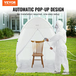 VEVOR Spray Paint Shelter Portable Spray Paint Tent Booth 152.4x152.4x177.8 cm Pop Up