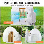 VEVOR Spray Paint Shelter Portable Spray Paint Tent Booth 152.4x152.4x177.8 cm Pop Up