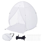 VEVOR Spray Paint Shelter Portable Spray Paint Tent Booth 152.4x152.4x177.8 cm Pop Up