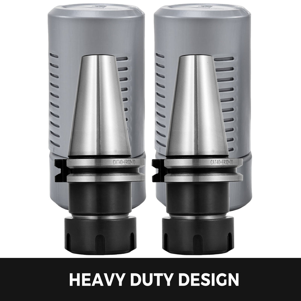 VEVOR 5 PCS Collet Set, CAT40 ER32 Collet Chuck, for CNC Engraving Machine & Milling Lathe Tool (CAT40 ER32)