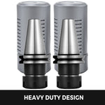 VEVOR 5 PCS Collet Set, CAT40 ER32 Collet Chuck, for CNC Engraving Machine & Milling Lathe Tool (CAT40 ER32)
