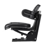 VEVOR Universal Forklift Seat, Waterproof Tractor Suspension Seat with Adjustable Back, Secure Tractor Seat with Micro Switch, Widely Compatible Seat for Skid Loader Bulldozer