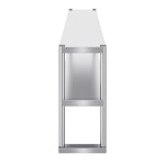 VEVOR Double Overshelf, Double Tier Stainless Steel Overshelf, 12 x 72 Inch Double Deck Overshelf, Height Adjustable Overshelf Prep Work Table for Kitchen, Restaurant and Workshop