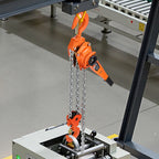 VEVOR Manual Lever Chain Hoist, 6T 6000KG Capacity Heavy Duty Come Along, 3M Lift G80 Alloy Steel Chain With Dual Pawl Mechanical Brake, 360° Rotating Hooks, for Warehouse Construction Garage