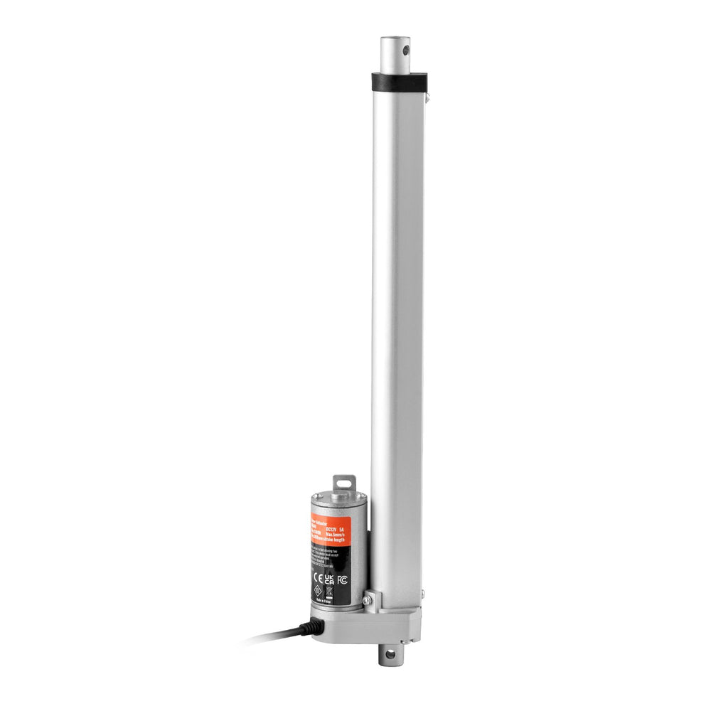 VEVOR Linear Actuator 12V 30.5 cm 1.4 cm/s High Speed 99.8 kg/1000N IP54 Protection