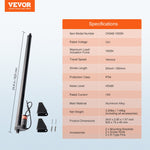 VEVOR Linear Actuator 12V 50.8 cm 1.4 cm/s High Speed 99.8 kg/1000N IP54 Protection