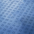 VEVOR Garage Tiles Interlocking, 12 x 12 x 0.53 inch 25 Pack Garage Floor Covering Tiles, Non-Slip Double-Sided Texture Garage Flooring Tiles, for Garages, Basements, Repair Shops, Blue