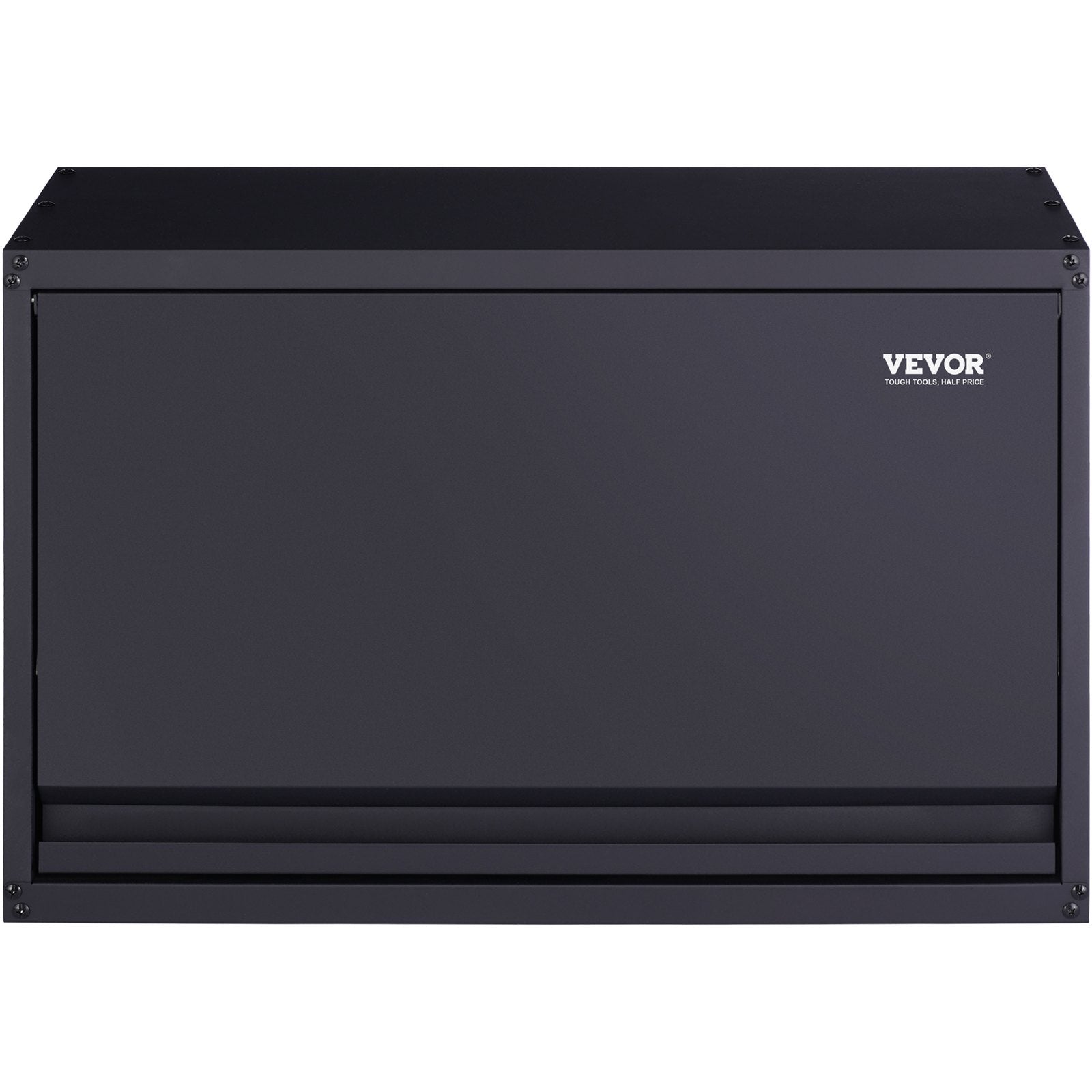 VEVOR Metal Storage Cabinet, 54.4 kg Load Capacity per Shelf, 50.8 cm Tall Wall-Mounted Powder-Coating Steel Garage Cabinet with Adjustable Shelf, Press to Lock & Open Door, Perfect for Office Home Garage