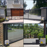 VEVOR Sliding Gate Opener, 1800 KG 5 m, Automatic Sliding Gate with 4 Remote Controllers & APP Control, Electric Rolling Driveway Slide Gate Motor, Complete Gate Operator Hardware Security System Kit