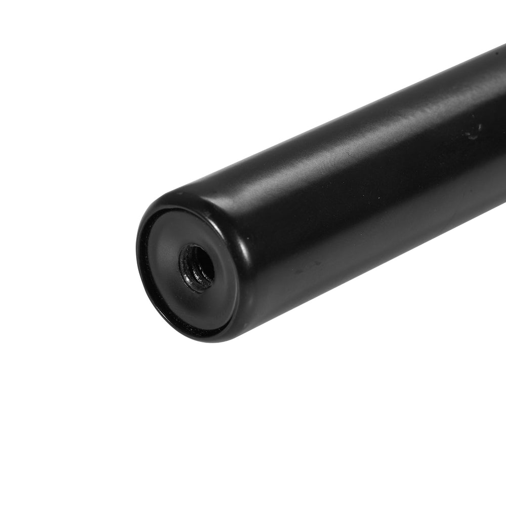 VEVOR Double Rod Curtain Rods, 36-72 inches(3-6ft) Adjustable Length, Black Double Curtain Rods with Cap Finials, 1" and 3/4" Diameter, Double Window Drapery Rod for Sheer and Blackout Curtains
