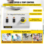 VEVOR Laboratory Magnetic Stirrer Hot Plate 1L Speed Control Magnetic Stirrer 25W