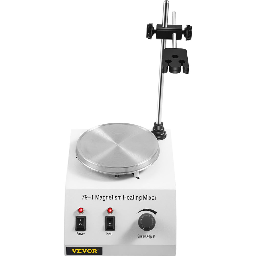 VEVOR Laboratory Magnetic Stirrer Hot Plate 1L Speed Control Magnetic Stirrer 25W