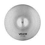 VEVOR Low Volume Cymbal Pack 4 Pieces 350/400/455/505 mm (14/16/18/20 Inches) Alloy Cymbals for Drum