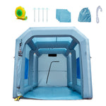 VEVOR Inflatable Spray Booth Car Paint Tent 396 cm x 305 cm x 274 cm Filter System Blower 950W
