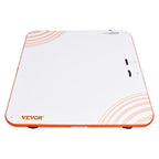 VEVOR Inflatable Floating Dock, 7 x 7FT Inflatable Dock Platform, Non-Slip Water Floating Dock Mat with Portable Carrying Bag & Detachable Ladder, Floating Platform Island Raft for Pool Beach Ocean