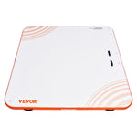 VEVOR Inflatable Floating Dock, 7 x 7FT Inflatable Dock Platform, Non-Slip Water Floating Dock Mat with Portable Carrying Bag & Detachable Ladder, Floating Platform Island Raft for Pool Beach Ocean