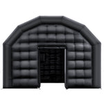 VEVOR Inflatable Nightclub, 5 x 4 x 3.8 m Inflatable Party Tent with 680W Blower & Sandbag, Ventilated Blow up Night Club with 2 Windows, Air Cube House for Event Birthday Wedding Party
