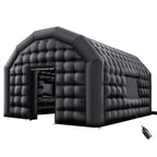 VEVOR Inflatable Nightclub, 5 x 4 x 3.8 m Inflatable Party Tent with 680W Blower & Sandbag, Ventilated Blow up Night Club with 2 Windows, Air Cube House for Event Birthday Wedding Party