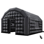 VEVOR Inflatable Nightclub, 5 x 4 x 3.8 m Inflatable Party Tent with 680W Blower & Sandbag, Ventilated Blow up Night Club with 2 Windows, Air Cube House for Event Birthday Wedding Party