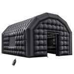 VEVOR Inflatable Nightclub, 5 x 4 x 3.8 m Inflatable Party Tent with 680W Blower & Sandbag, Ventilated Blow up Night Club with 2 Windows, Air Cube House for Event Birthday Wedding Party