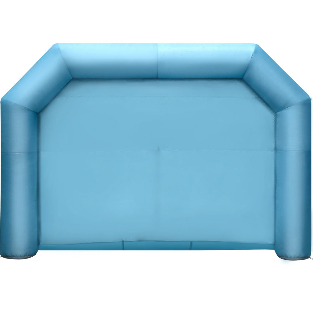 VEVOR Inflatable Tent, 26x15x10Ft Inflatable Spray Booth Tent, Inflatable Paint Booth Tent Car Paint Booth Giant Workstation 210D Oxford Fabric with 2 Blowers