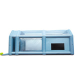 VEVOR Inflatable Spray Booth Car Paint Tent 792 cm x 457 cm x 335 cm Filter System 2 Blowers