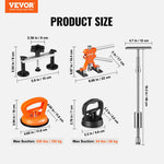 VEVOR Car Body Dent Puller Bridge Lifter Tool Paintless Hail Remover Repair Kit