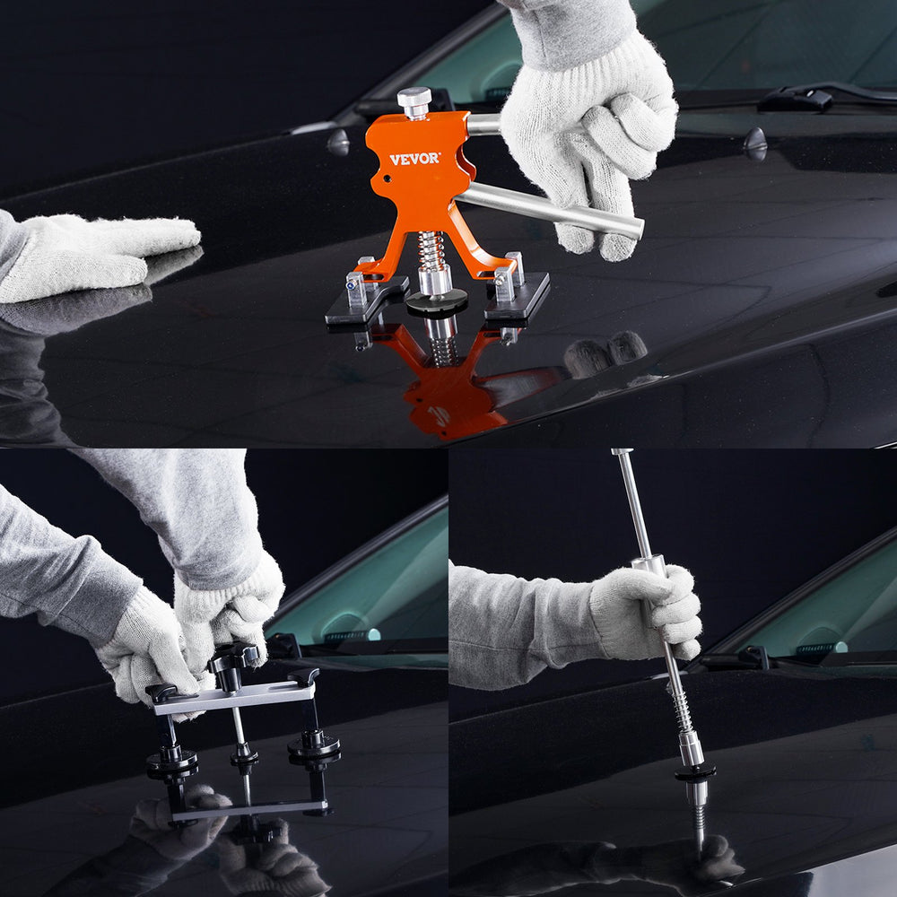 VEVOR Car Body Dent Puller Bridge Lifter Tool Paintless Hail Remover Repair Kit