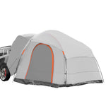 VEVOR SUV Camping Tent, 8'-8' SUV Tent Attachment for Camping with Rain Layer and Carry Bag, Waterproof PU2000mm Double Layer Truck Tent, Accommodate 6-8 Person, Rear Tent for Van Hatch Tailgate