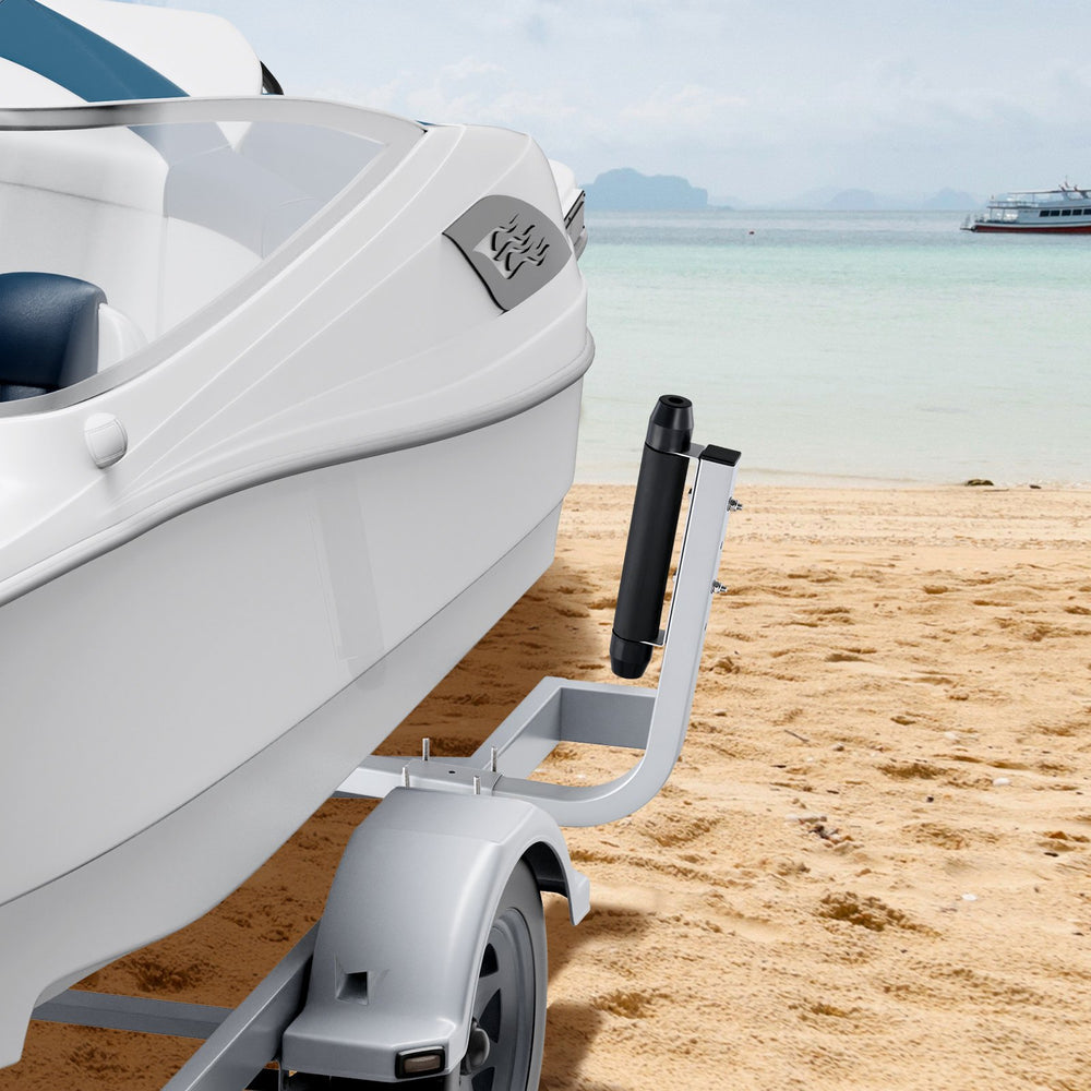 VEVOR Boat Trailer Guide, 52.1 cm Adjustable Design Trailer Guide Poles, 2PCS Rustproof Galvanized Steel Trailer Guide ons, Heavy Duty Roller Guide Design, for Ski Boat, Fishing Boat or Sailboat Trailer